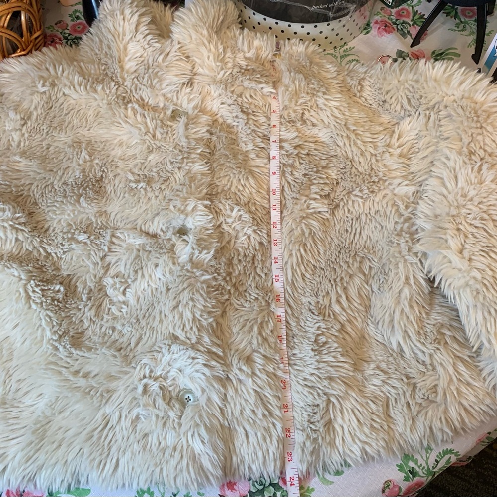 🌷Host Pic🌷❤️Price Drop❤️Old Navy Women's Soft Cream Teddy Jacket - Picture 10 of 13